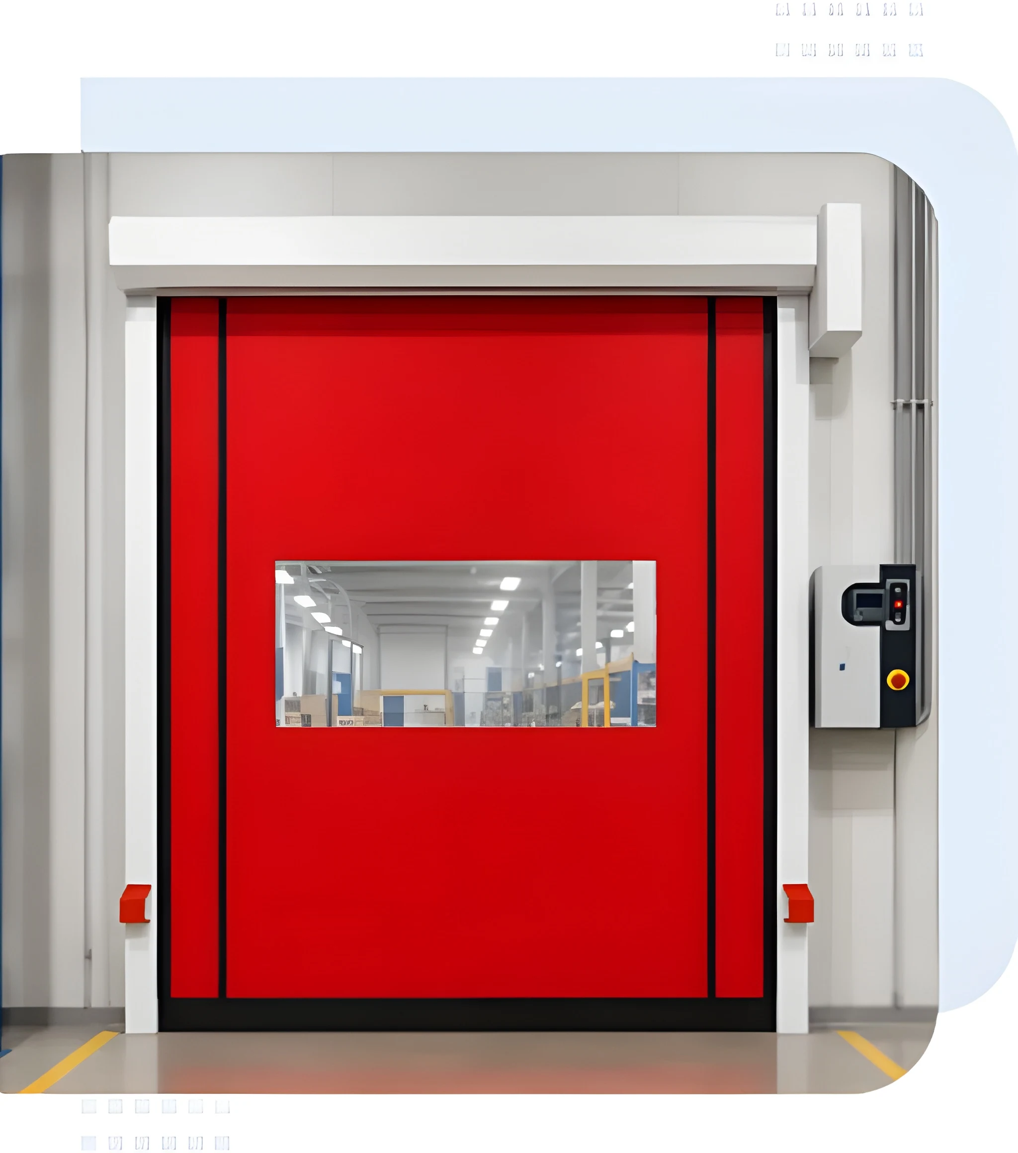 High Speed Zipper Door Manufacturer in India for Warehouse and Cleanroom
